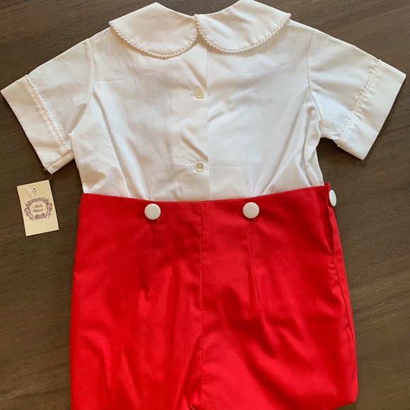 New Boys Mela Wilson ABC Christmas 2pc Short Set - Picture 6 of 7